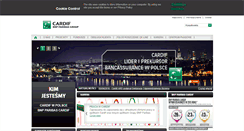 Desktop Screenshot of cardif.pl